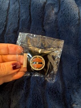 paparazzi Brown and Gold Lavish Looking Glass Ring